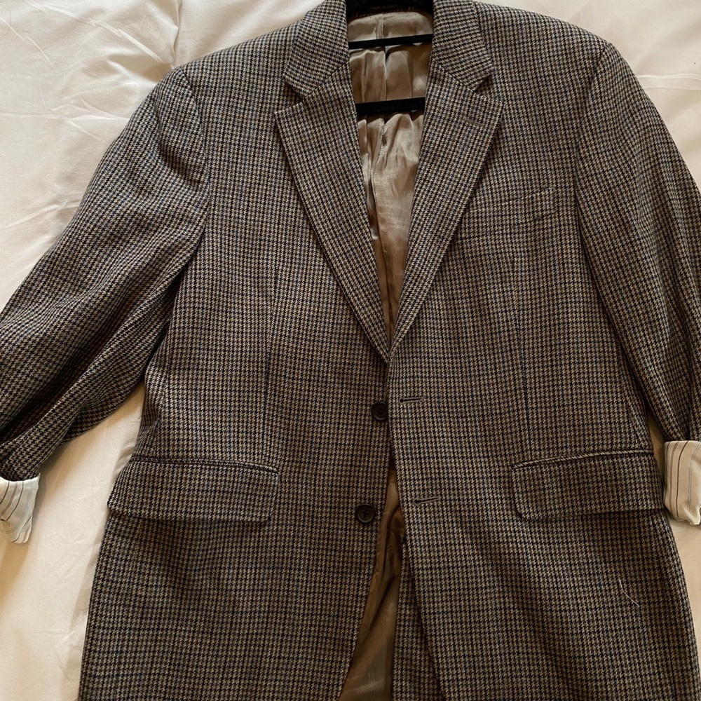 Vintage Oversized Patterned Blazer - image 1